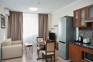Отель Chagala Hotel Uralsk Уральск Апартаменты с 1 спальней-1